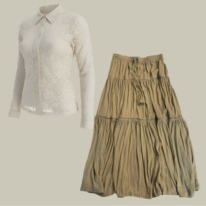 Rachel Zoe Olive A-Line Skirt